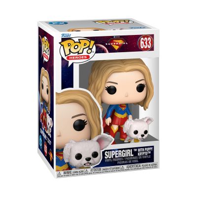 Supergirl with Krypto