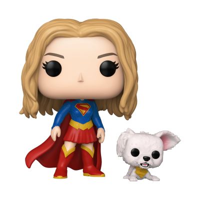 Supergirl with Krypto