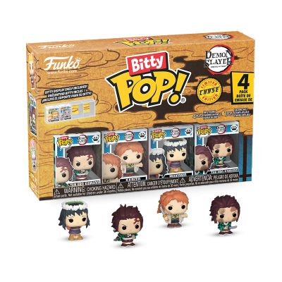 Tanjiro Demon Slayer 4PK Bitty POP
